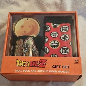 DragonBall Z Gift Set With Mug Socks And Door Hanger